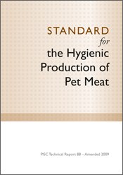 The cover image of Standard for the Hygienic Production of Pet Meat, featu
