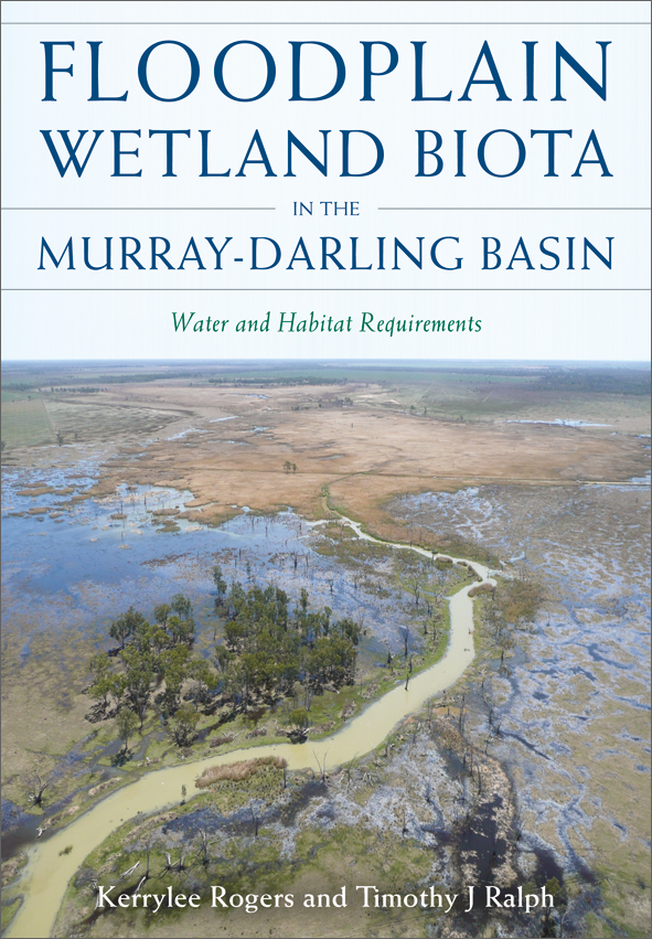 The cover image of Floodplain Wetland Biota in the Murray-Darling Basin, featuring an arial view of a river and the flooded plains surrounding it.