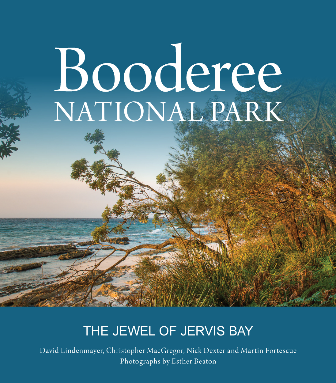 Cover image featuring a photograph of green and gold trees with a background of ocean and blue sky.
