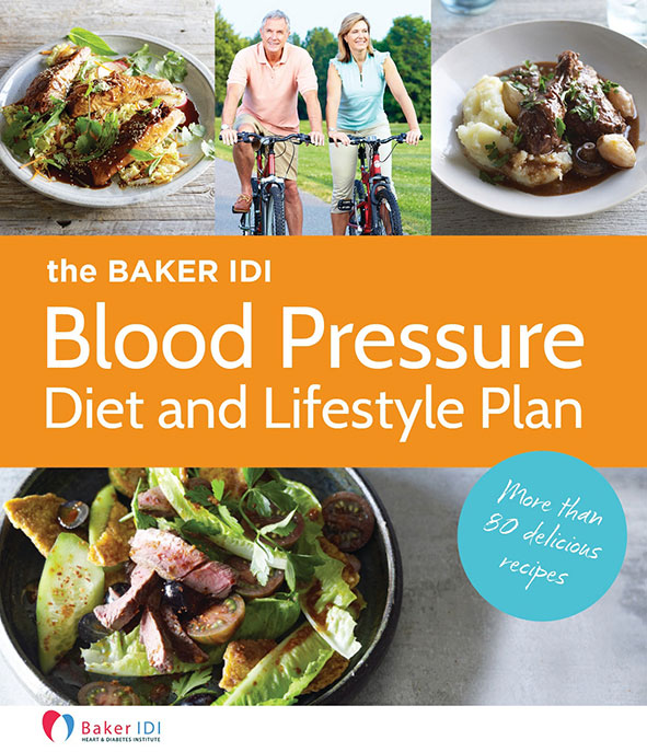 cover of The Baker IDI Blood Pressure Diet and Lifestyle Plan