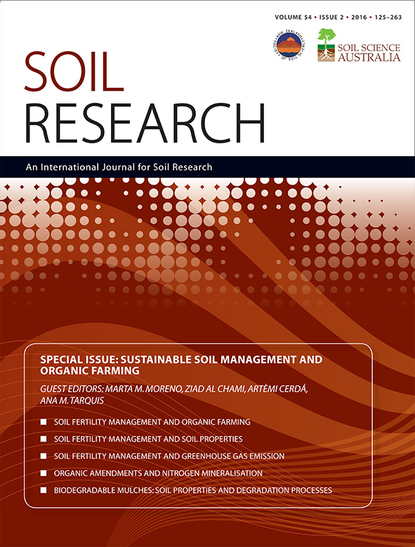 cover of Sustainable Soil Management and Organic Farming