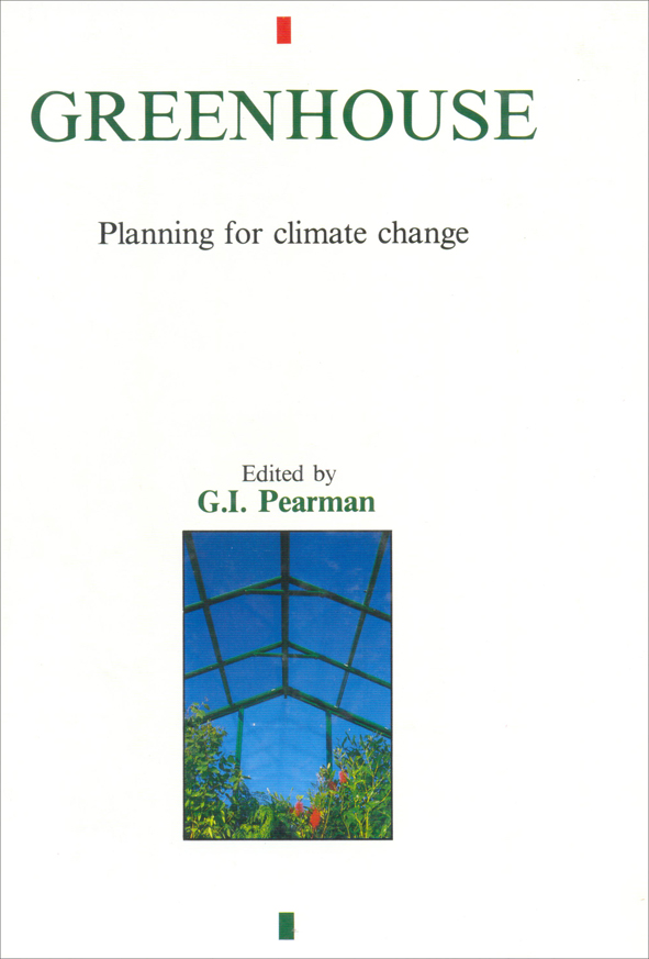 The cover image featuring a small rectangular image of a bright blue sky viewed through a green house roof, set into a plain white cover.