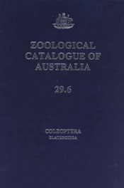 The cover image of Zoological Catalogue of Australia Volume 29.6, featurin