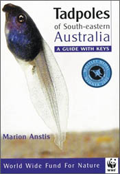 Cover image of Tadpoles of South-eastern Australia, featuring large purple
