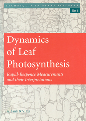 The cover image featuring a close up pale yellow image of a leaf, with a p