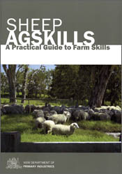 Cover image of Sheep Agskills, featuring a group of sheep in a paddock.