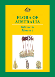 The cover image of Flora of Australia Volume 51, featuring four images of