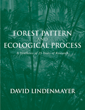 The cover image of Forest Pattern and Ecological Process, featuring fern f