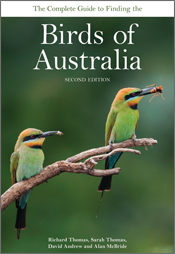 Cover image featuring two brightly coloured birds perched on a branch, with a blurrred green background.