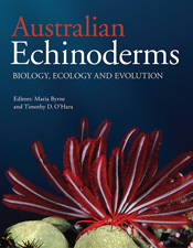Cover featuring a red featherstar on a rock waving against a deep blue bac