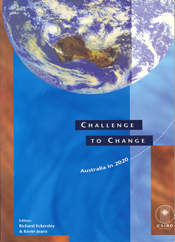The cover image of The Challenge to Change, featuring the bottom half of t