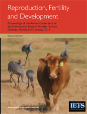 cover of Proceedings of the Annual Conference of the International Embryo