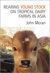 The cover features a close up photograph of a carmel brown calf with wooden fencing and trees in the backdrop.