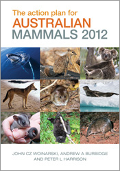 Action plan for australian mammals 2012 front page