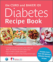 cover of The CSIRO and Baker IDI Diabetes Recipe Book