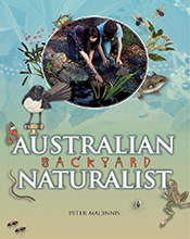 Cover image features two children looking into a pond set in a pale blue