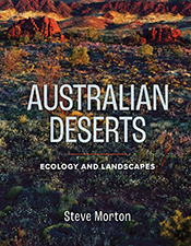 Cover of 'Australian Deserts: Ecology and Landscapes', featuring a photo o