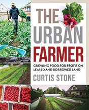 Various small-scale crops in urban environments.