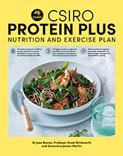 Cover shows a yellow background with a bowl of chicken and broccoli noodle