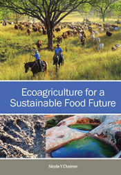 Cover image of 'Ecoagriculture for a Sustainable Food Future', featuring a