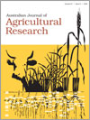 Australian Journal of Agricultural Research