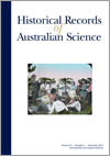Historical Records of Australian Science