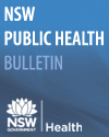 New South Wales Public Health Bulletin