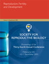 Reproduction, Fertility and Development