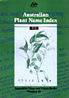 cover of Australian Plant Name Index: D-J