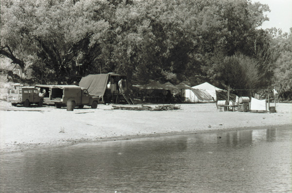 Claravale Base Camp on the Daly River, Northern Territory 1961