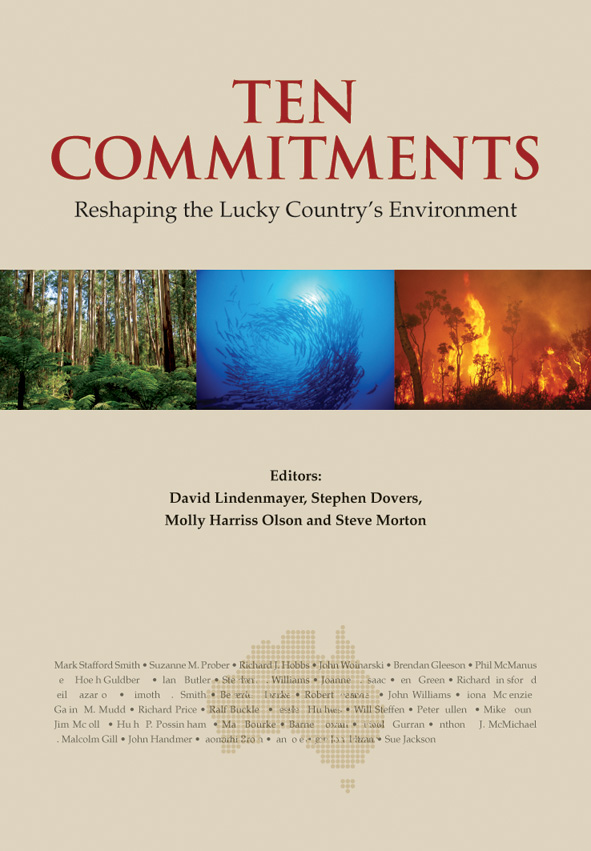 Ten Commitments, David Lindenmayer, Stephen Dovers, Molly Harriss Olson,  Steve Morton, 9780643097155