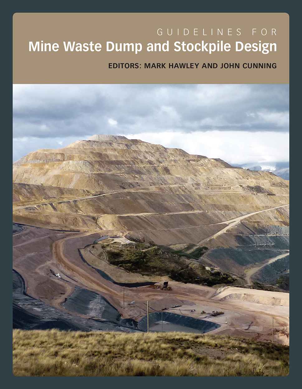 Cover featuring an image of a pyramid-shaped mine waste dump.