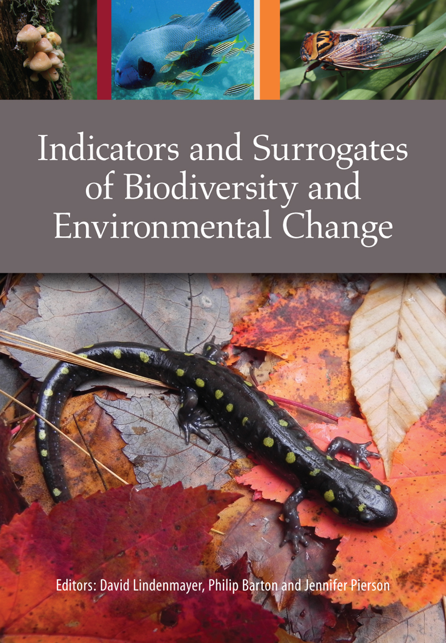 Cover features a spotted salamander with smaller images of mushrooms, a blue groper and cicada.