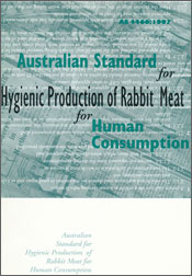 Cover image of Australian Standard for Production of Rabbit Meat for Human