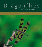 The cover image featuring a black and clear winged dragonfly with its wings sprad against an out of focus bright green background.