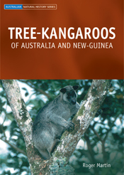 The cover image featuring a tree kangaroo resting in between two boughs, w