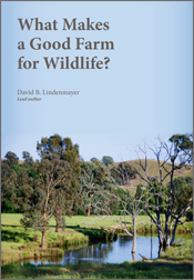 Cover image featuring a view of farmed green fields with trees, a mid sized body of water, and clear pale blue skies.