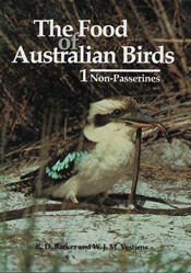 The cover image featuring a kookaburra with a long thin snake like animal