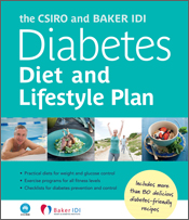 cover of The CSIRO and Baker IDI Diabetes Diet and Lifestyle Plan