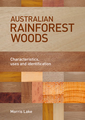 The cover is a patchwork of variously coloured tiles of wood grain and wood macrophotographs.