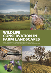 Cover featuring images of farm landscapes, kangaroos, a wattle bird, a blu