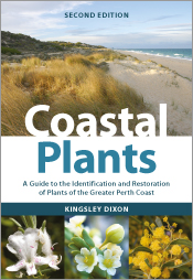 Cover of Coastal Plants Second Edition featuring a photo of grasses growin