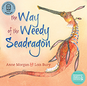 Cover of The Way of the Weedy Seadragon, featuring a painting of a weedy seadragon on a light orange background.