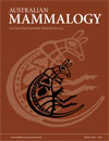 Australian Mammalogy