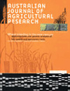 Australian Journal of Agricultural Research