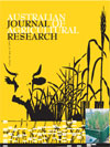 Australian Journal of Agricultural Research