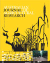 Australian Journal of Agricultural Research