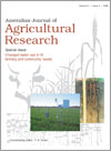 Australian Journal of Agricultural Research