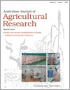 Australian Journal of Agricultural Research