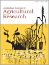 Australian Journal of Agricultural Research